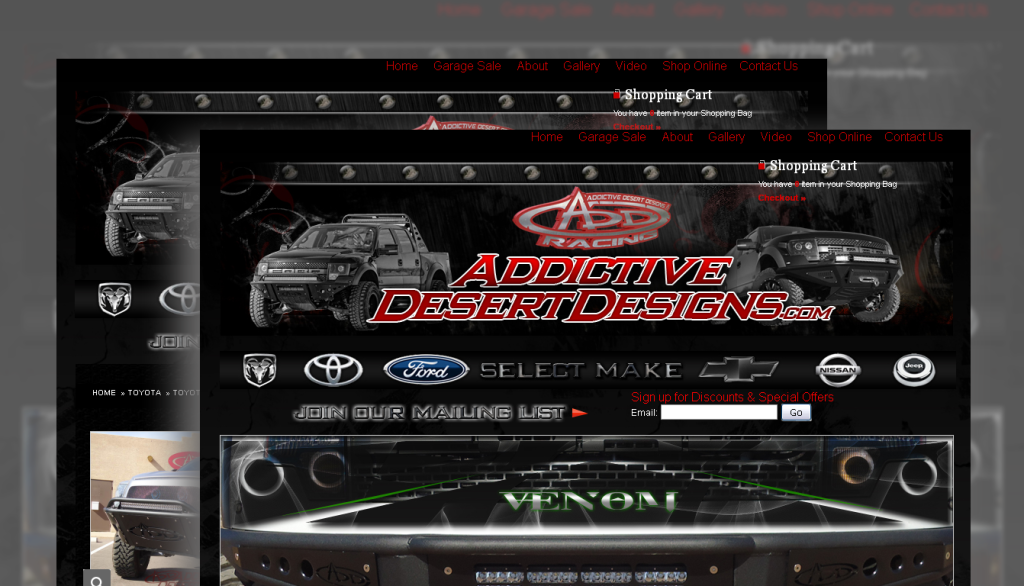 addictive desert designs shop