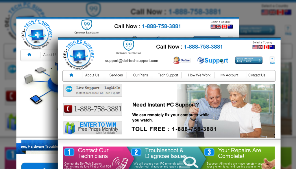 del techsupport